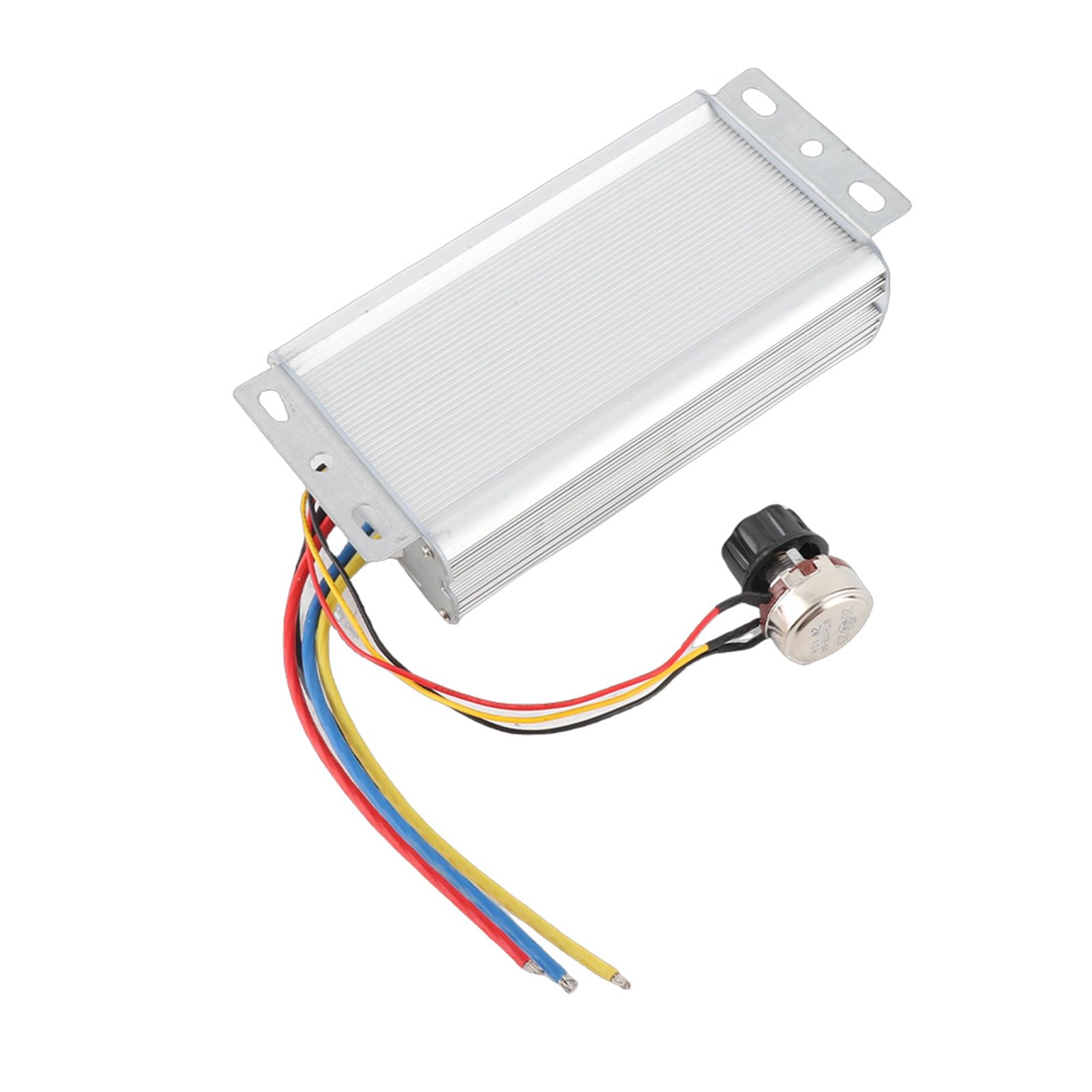 Aoresac Controlador de velocidad del motor PWM DC de 70 A, 12 V-60 V, regulador de accionamiento ajustable con carcasa de metal para vehículos eléctricos y Hinery