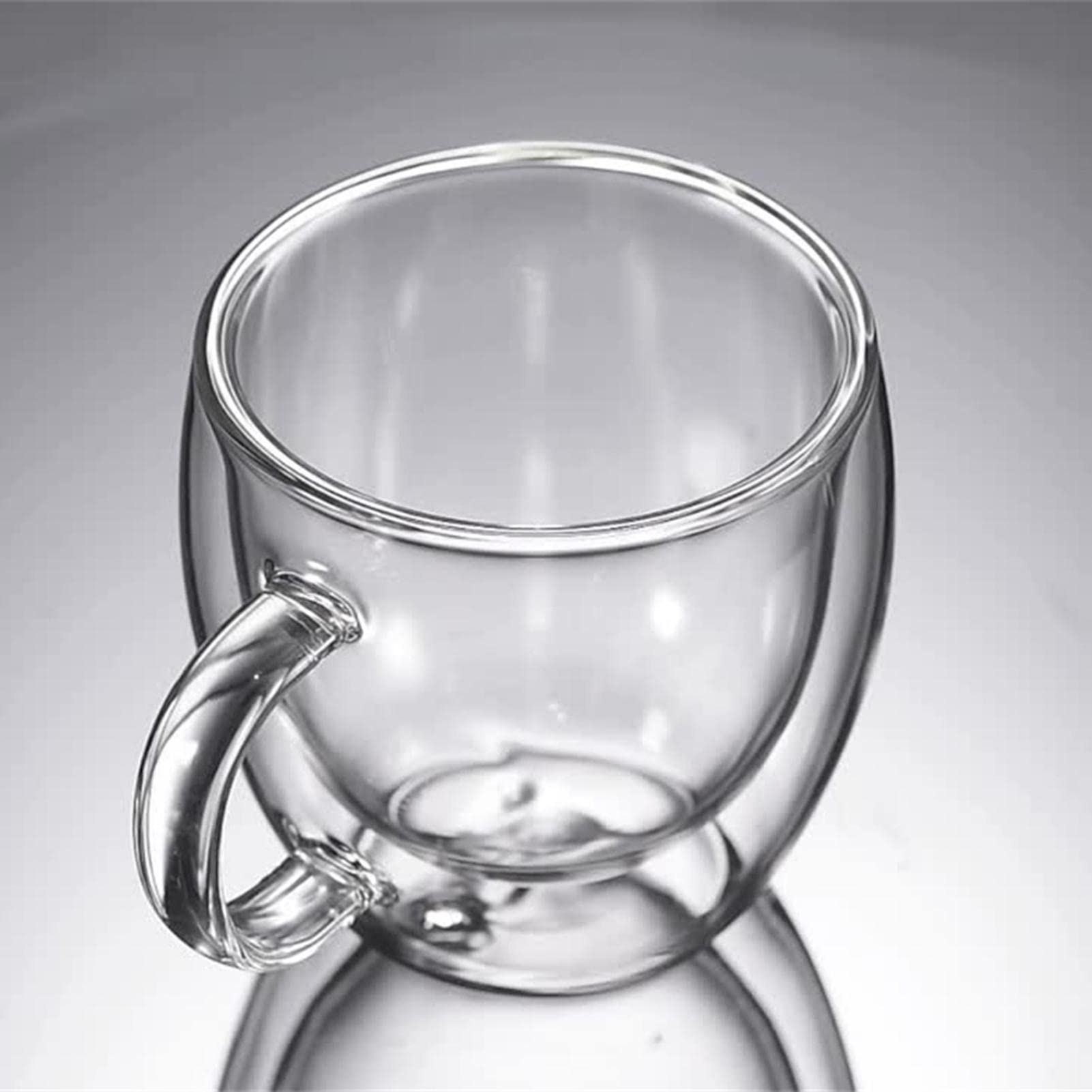 2 tazze da caffè a doppia parete in , 10 once a doppia parete in