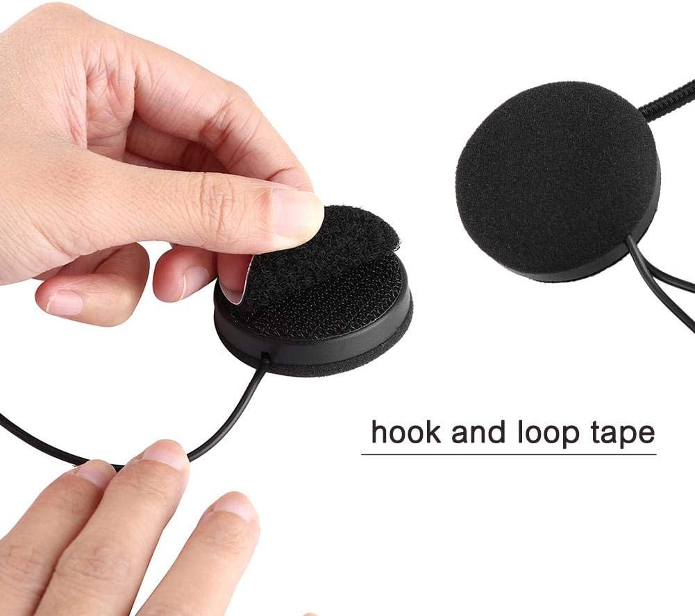 Aramox Bluetooth Headset,Motorcycle Helmet Bluetooth Headset Handsfree Headphone Call Earphone Microphone - Image 4