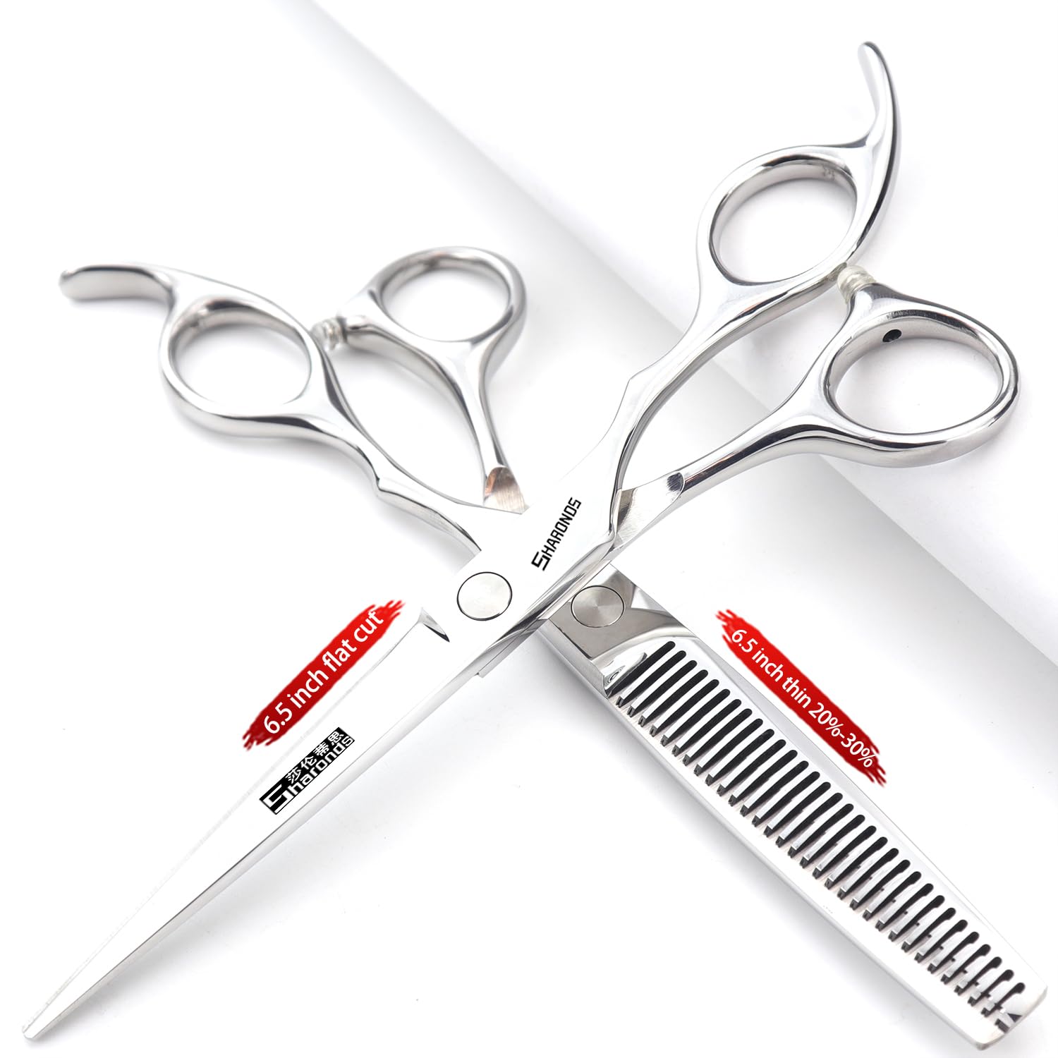Tagliacapelli professionali da 6/6,5 pollici, parrucchieri, tagliacapelli efficienti (6.5 pollici -2pc)