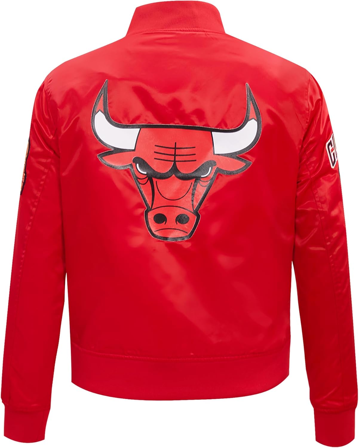 Pro Standard Womens NBA Classic Chenille Satin Jacket - Image 2