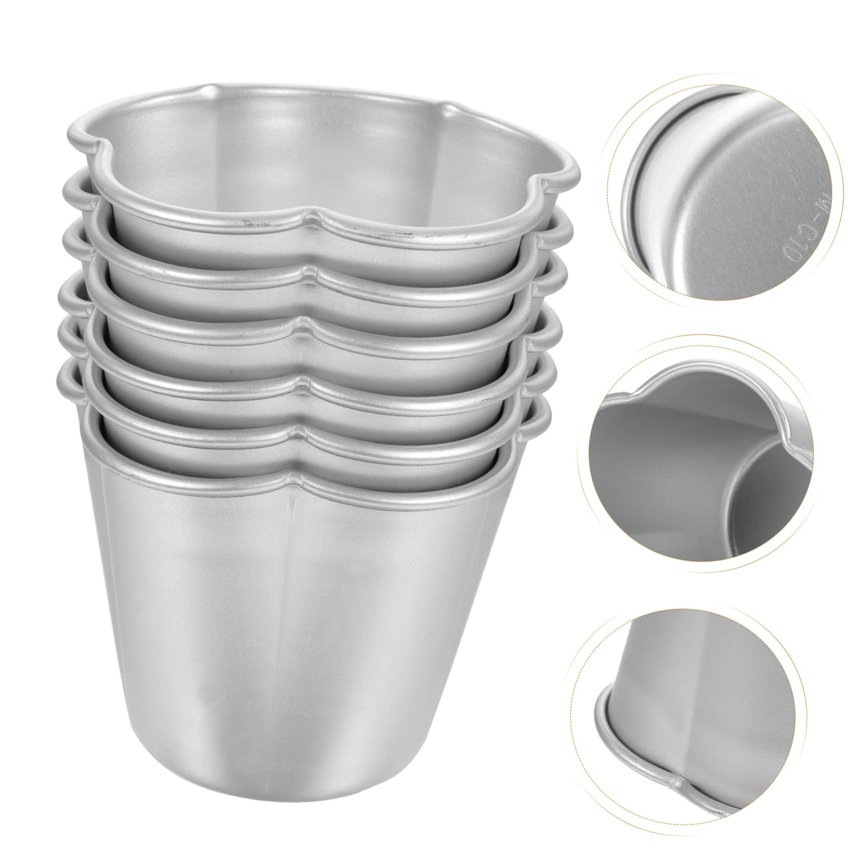 Abaodam 18piezas Moldes Para Pudding Anti-adherentes Para Hornear Tartas y Magdalenas Para Cocina y Repostería