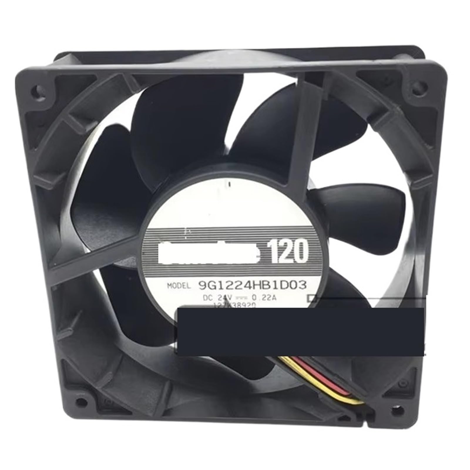 Fcarumiqp One Color 9G1224hb1d03 12Cm 12038 24V 0.22A 3-Wire Cooling Fan