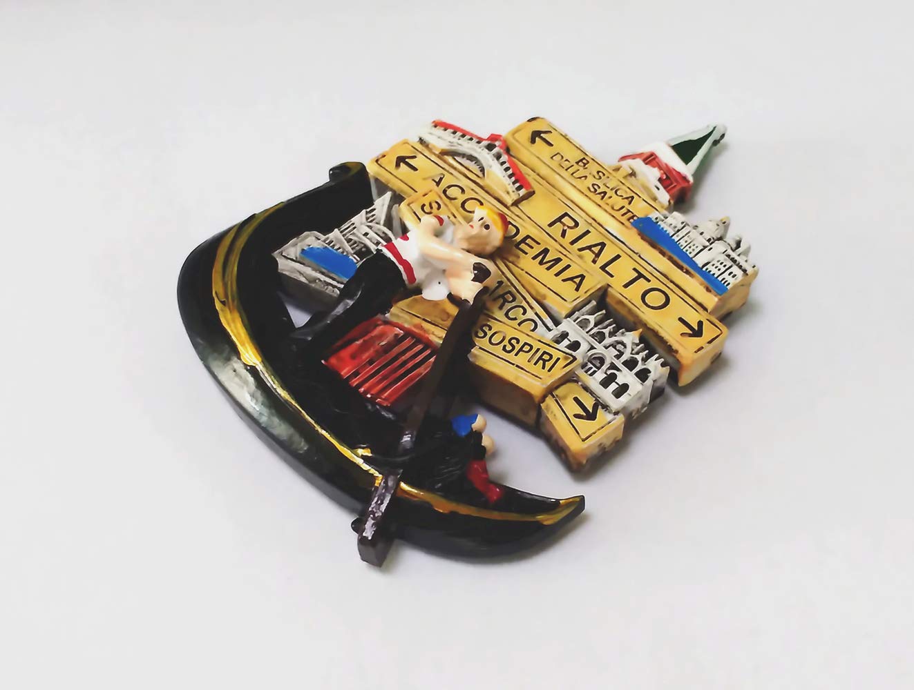 Decorazione Casa Tema Viaggi Magnete Da Frigorifero Souvenir Di Rimini Italia - Decorazione 3D Fatto A Mano, Ideale Regalo Viaggio O Per Casa Magnete Zen