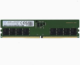 Samsung 16GB (1x16GB) DDR5 5600MHz PC5-44800 CL46 UDIMM 1Rx8 Single Rank 1.1V Non-ECC DIMM 288-Pin Desktop Computer RAM Memory M323R2GA3DB0-CWM