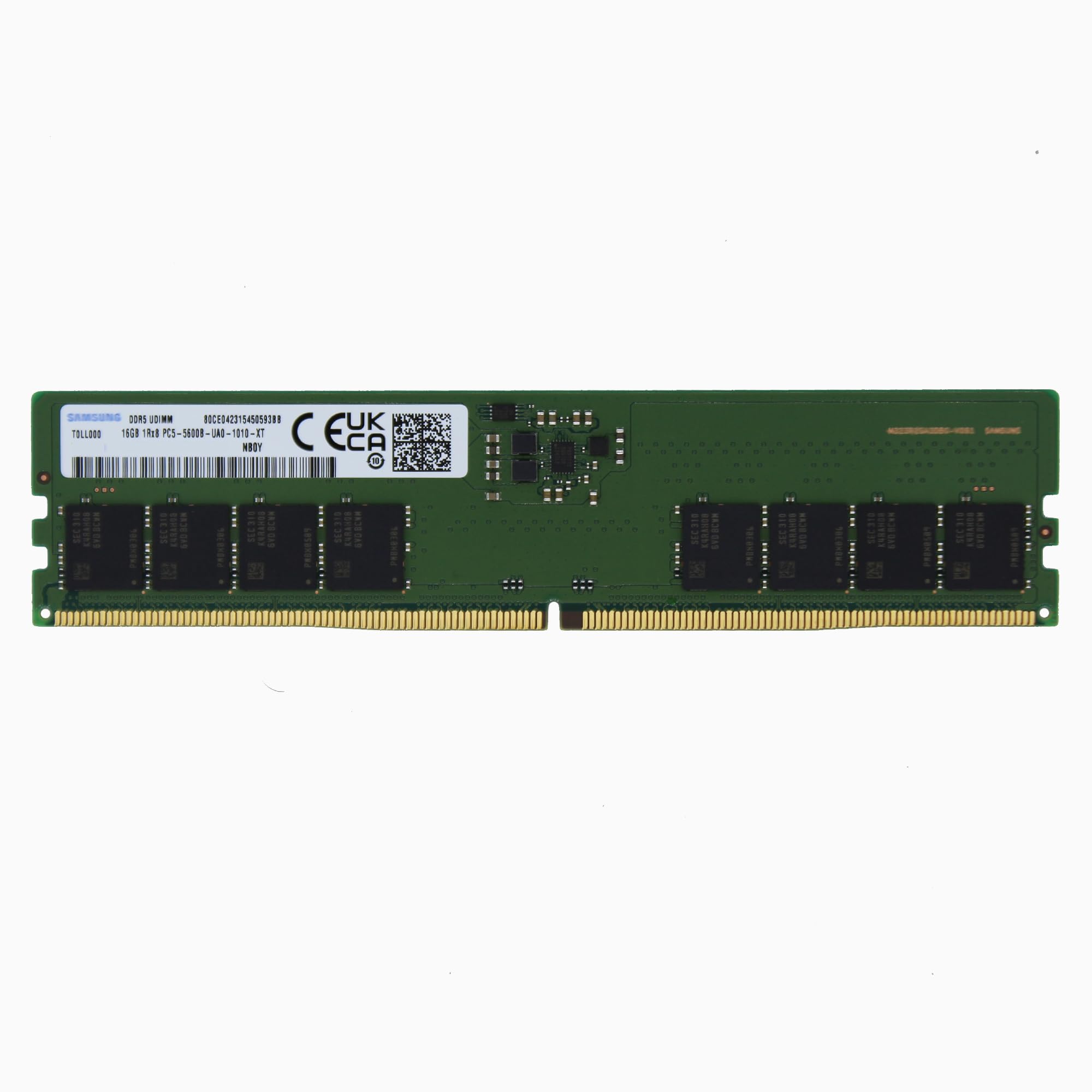 Samsung 16GB (1x16GB) DDR5 5600MHz PC5-44800 CL46 UDIMM 1Rx8