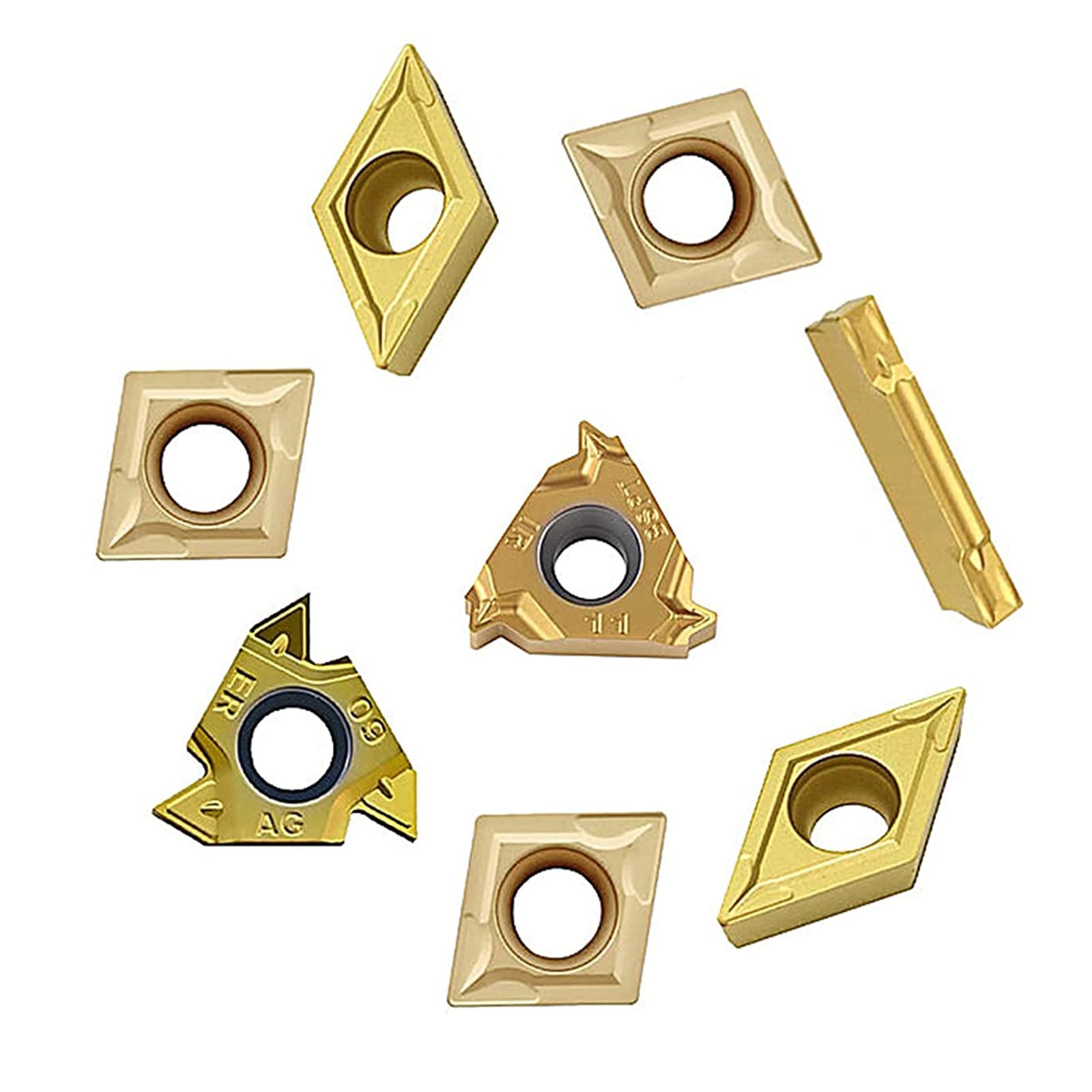 Drehmaschine Bohrstange Drehmeißel Drehwerkzeughalter 12Mm Schaft Drehmeißelhalter 21Stk. Drehen Werkzeughalter Set Mit Hartmetalleinsätze Schraubenschlüssel Für CNC Metall Drehbank