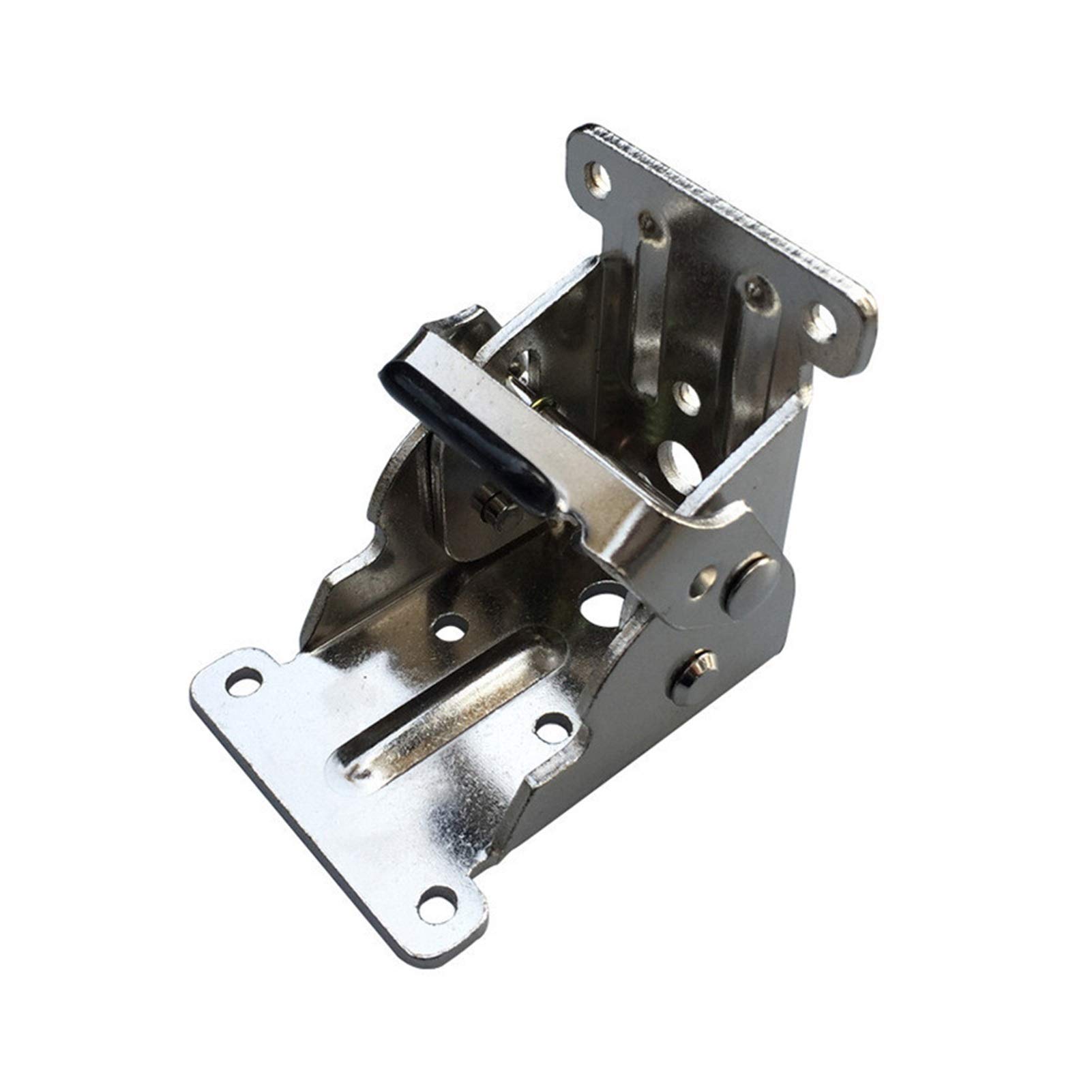 2pcs Hinges Self-Closing Folding 90 Degree Hinges Sofa Leg Connectors for Table Leg Supports Folding Support Workbench(C)
