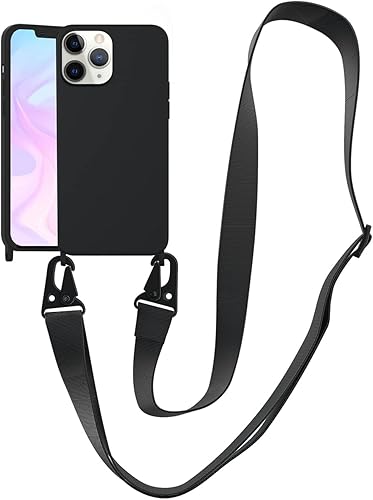 Miniatura 103 de Funda compatible con iPhone 13 con correa, funda cruzada para iPhone con cordón, ajustable, a prueba de golpes, protección contra caídas, funda