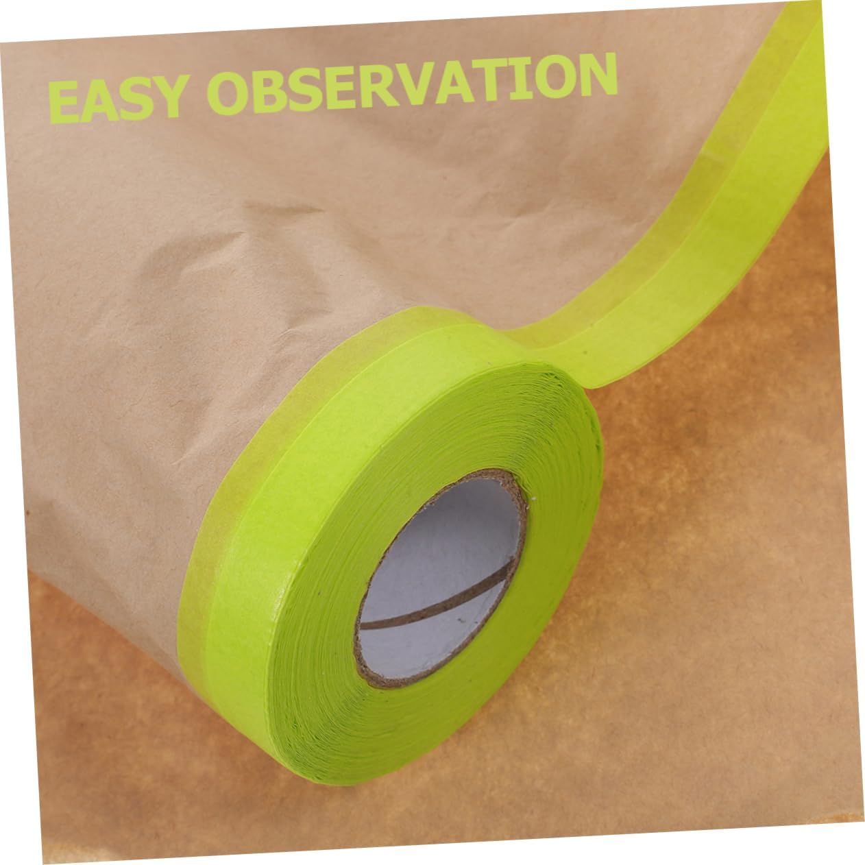 NUOBESTY 4 Rolls Automotive Paint Masking Film Paper for Cutting Templates