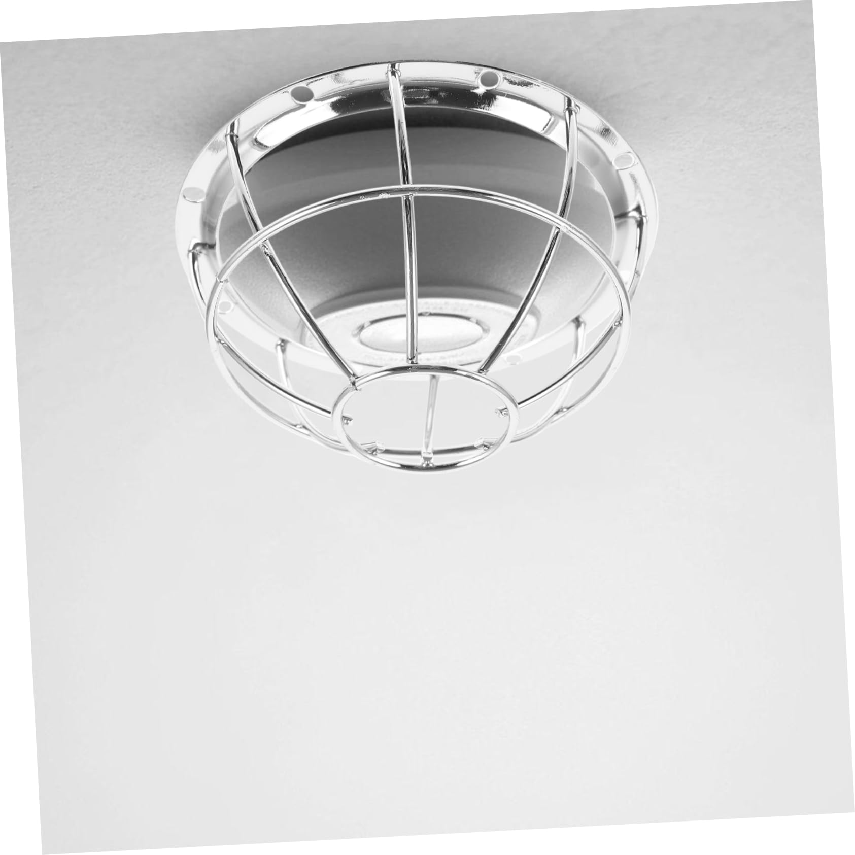 5 Stück Netzabdeckungen Für Feuermelder Detektorabdeckungsform Sprinklersystem Sprinklerhalterung Silber
