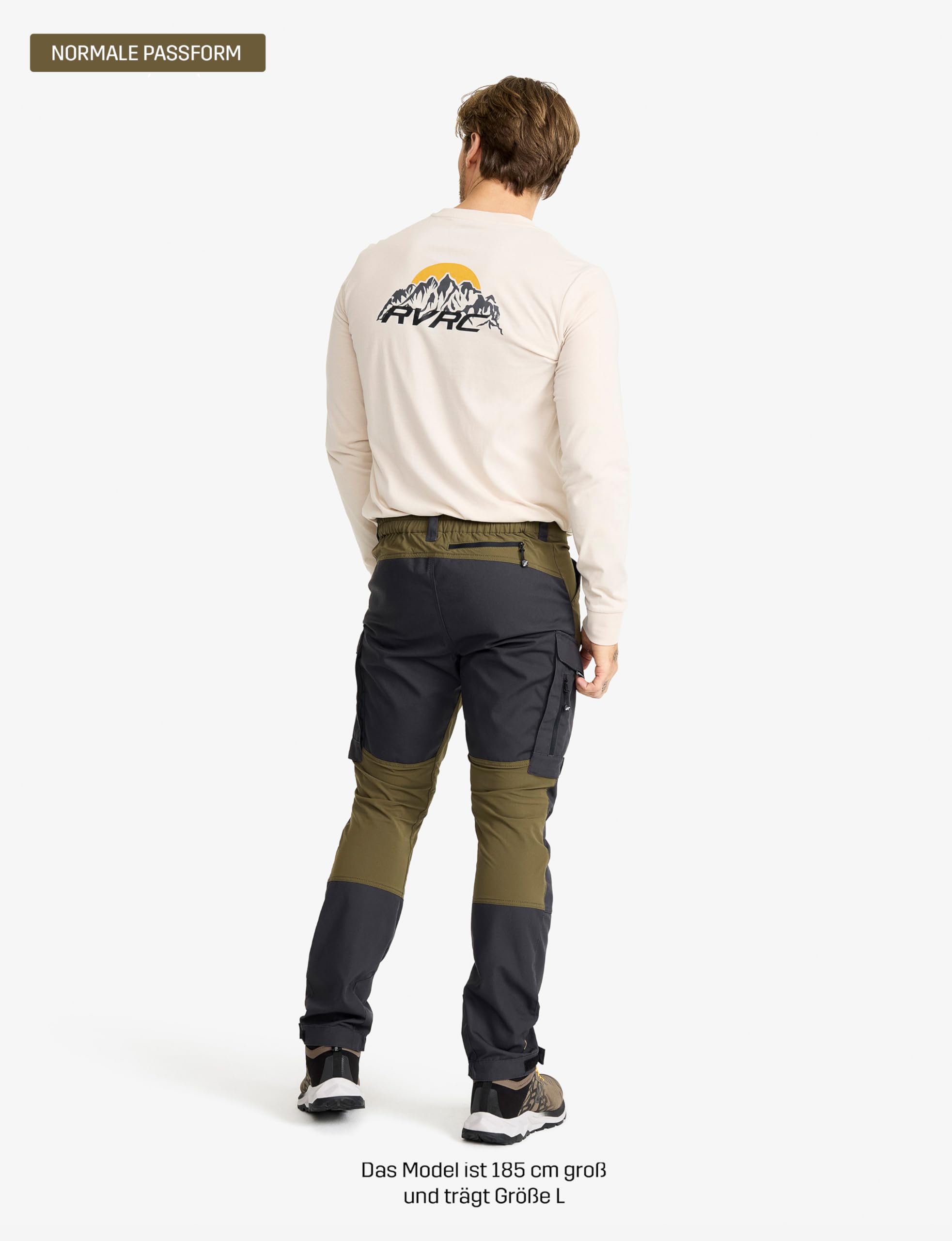 RevolutionRace Herren RVRC GP Pants, Hose zum Wandern und für viele Outdoor-Aktivitäten