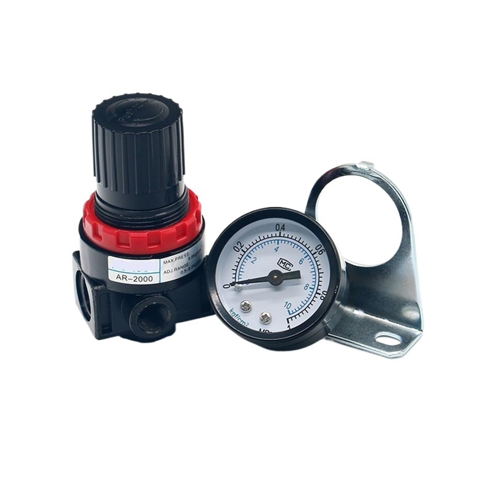 Régulateur AR2000 G1/4 pneumatique stabilise la pression d'air de vos outils