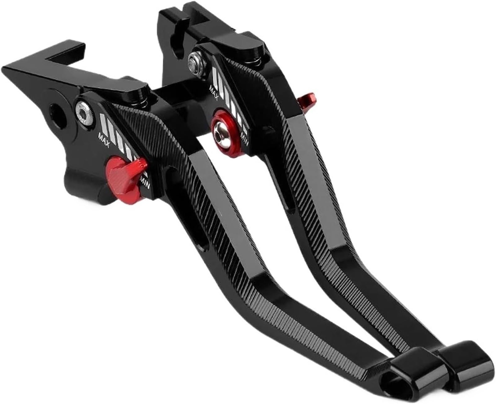 WXSSH Motorcycle Clutch Brake Lever Motorcycle Brake Clutch Lever for MSX125 for MSX 125 for Grom 2014-2021(Black Red)