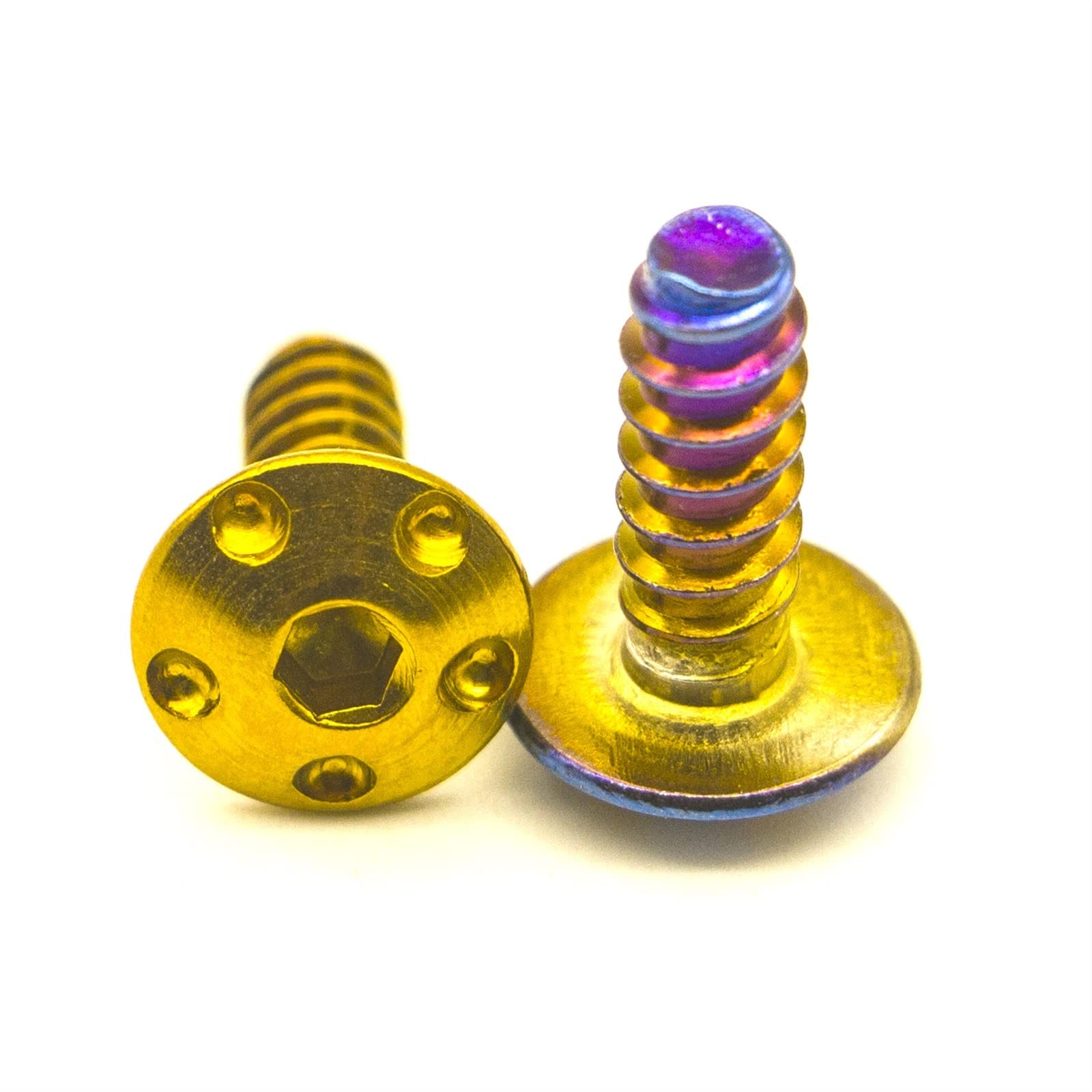 HABITZ M5x15 10pc/lot Motorcycle Self-tapping Screws Stainless