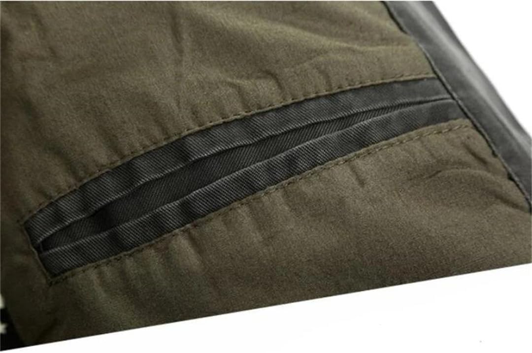 Men's Spring/Autumn Washed Cotton Pilot Jacket, Officer Style Windproof Jacket