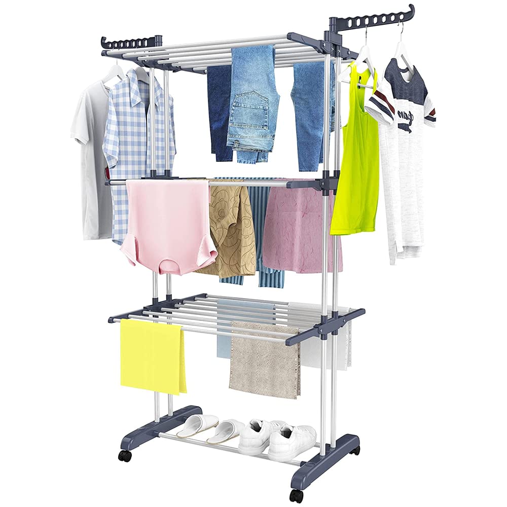 BBCCDF (Grey) abc dfe Resistance,Large Drying Space,CCCCDFFA