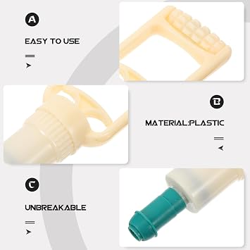 Handheld Vacuum Cupping Pump Plastic Manual Pump for Leg and Cup | Salon and Home Use, Suitable for Skin Types, Convenient Hand Operation with Air Exhaust Tool