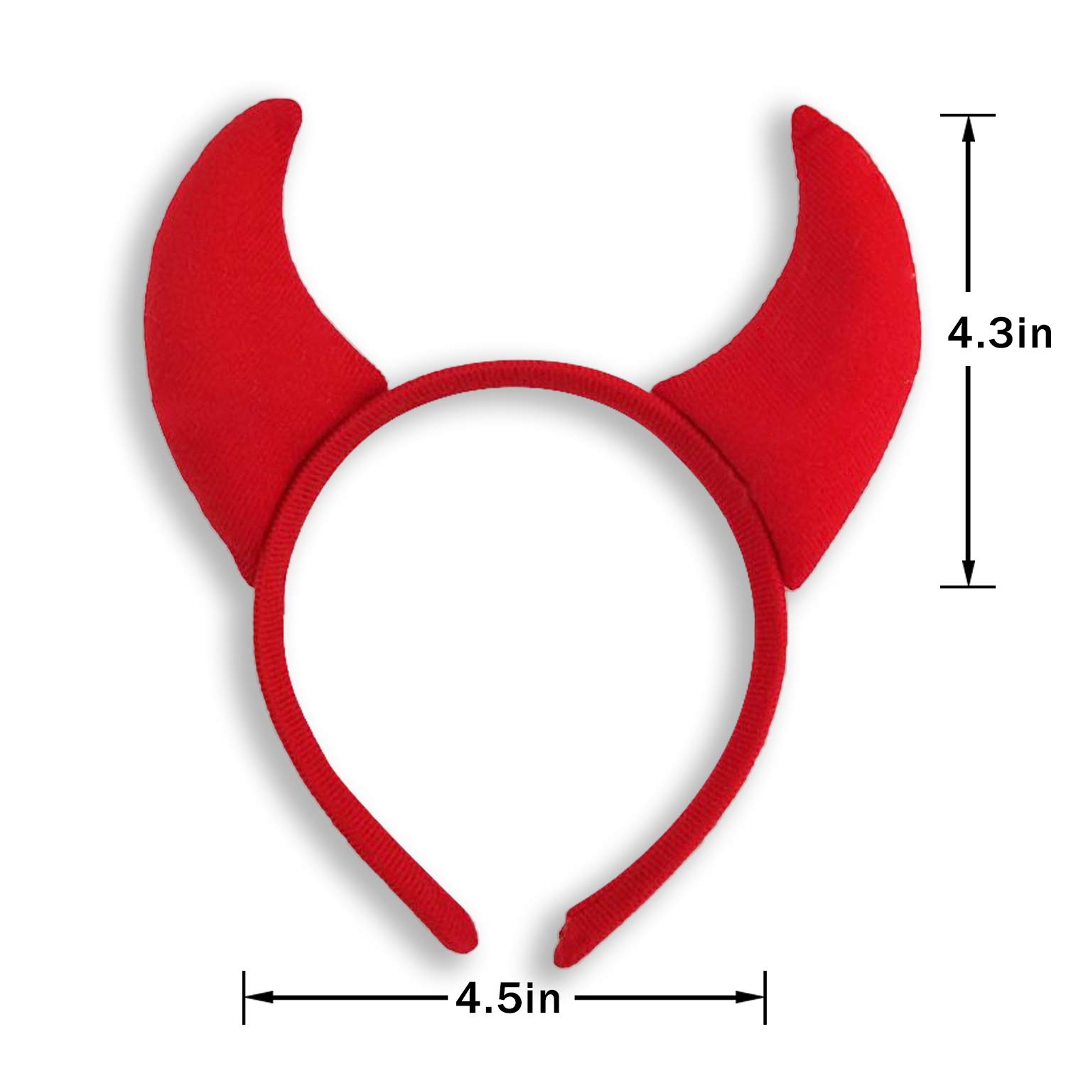 Devil Horns Devil Horns Headband Devil Horns Men Red Devil Horns Devil Horns Women