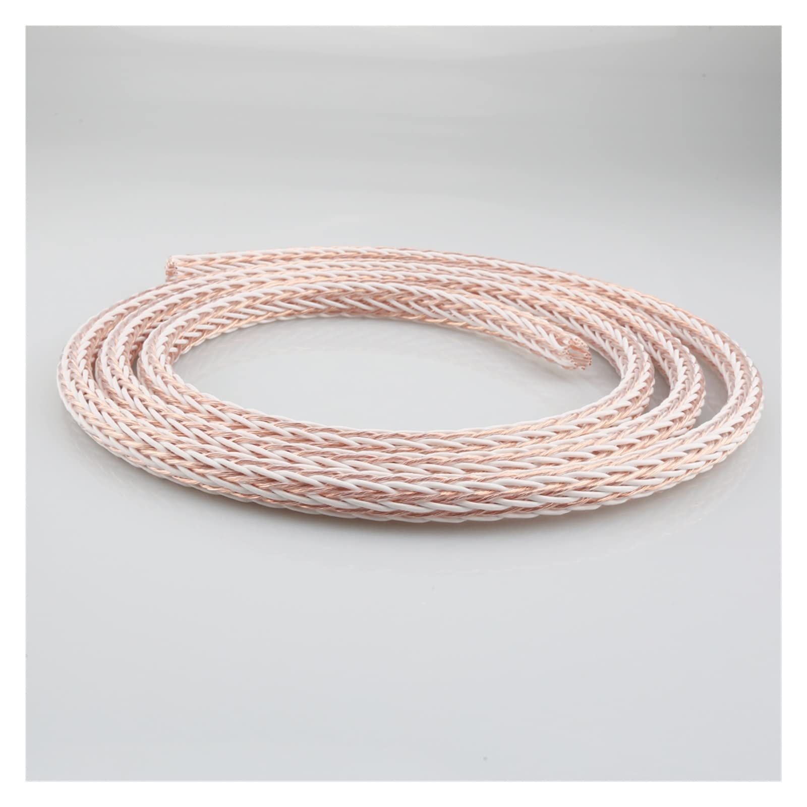 24 core 12TC Cavo OCC ad alta purezza Cavo di alimentazione Compatible With altoparlanti Amplificatore Compatible With altoparlanti Lettore CD DVD Giradischi(2 Meters)
