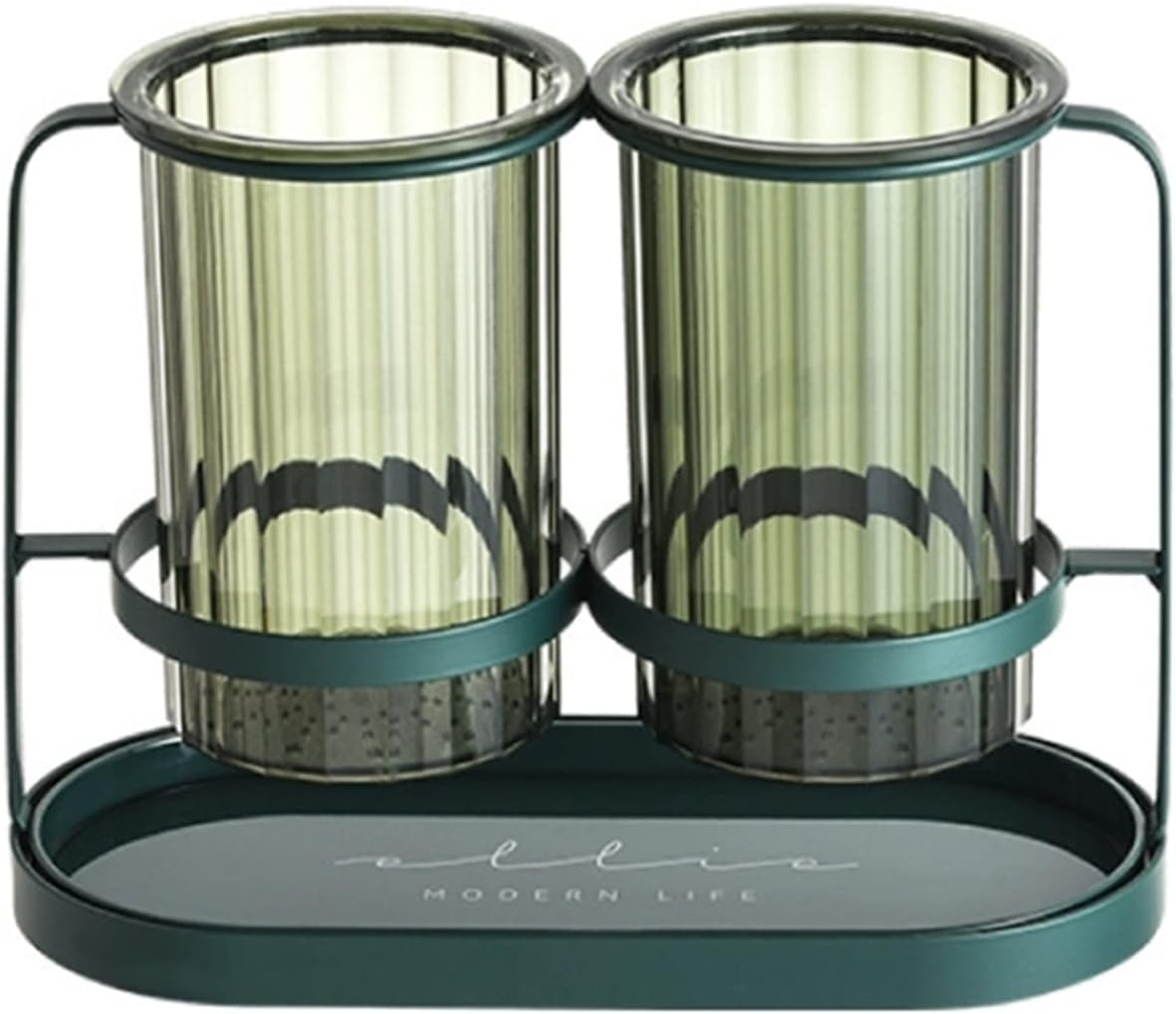 Utensil Caddy Household Chopsticks Tube Drain Quick Drying Chopsticks Rack (Color : 1) (2)