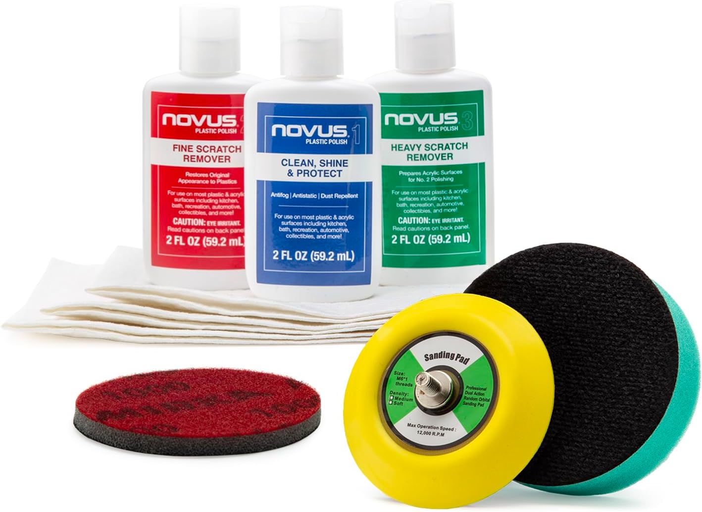NOVUS Clear in Five Headlight Restoration Kit, Restoration