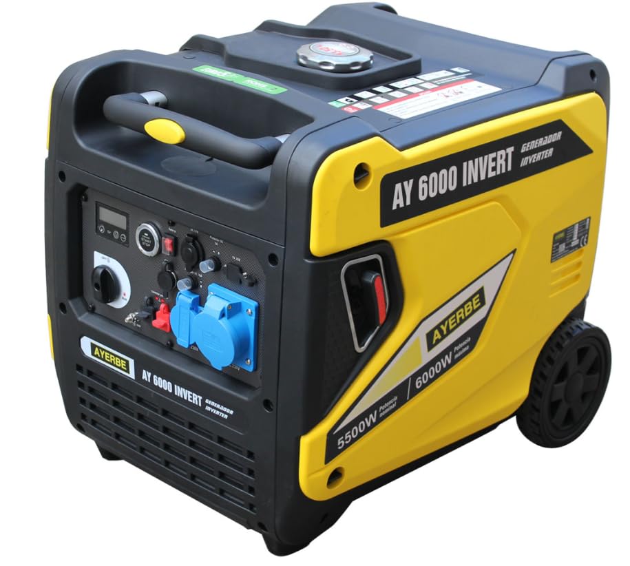 BRICOSOL GENERADOR GASOLINA AYERBE 6000 INVERT E