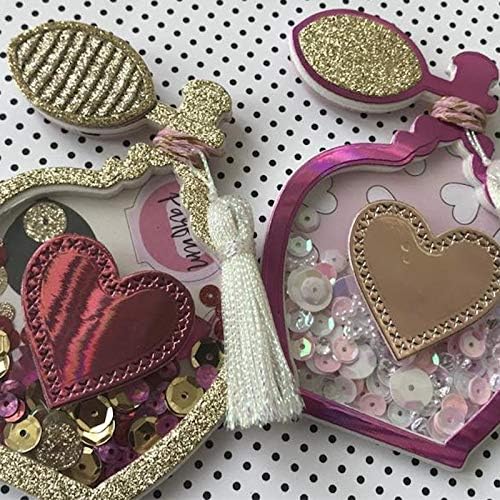 Miniatura 2 de KSCRAFT Botellas de perfume Shaker Troqueles de corte de metal para DIY Scrapbooking Sello  Álbum de fotos decorativo en relieve DIY tarjeta de papel