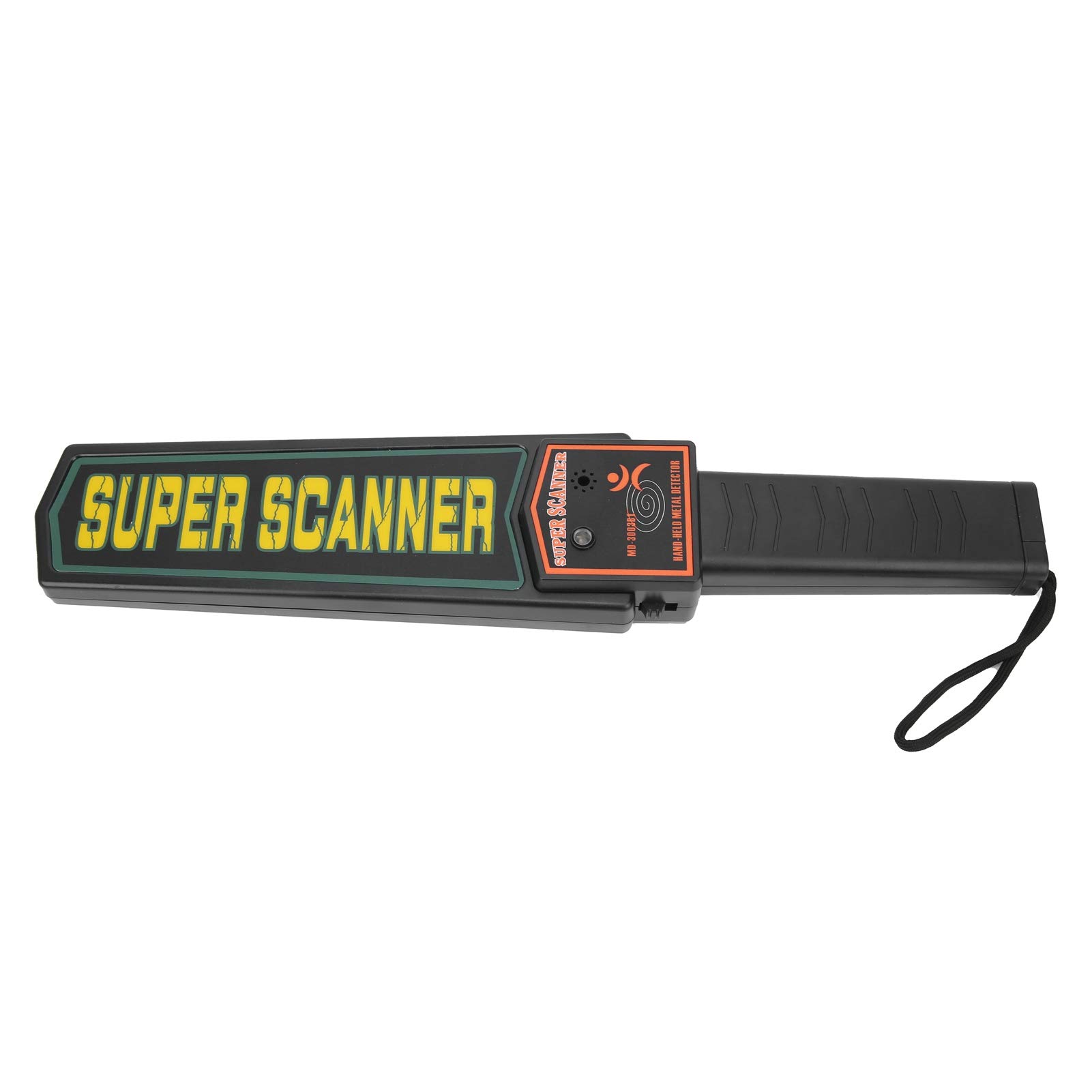 MD3003B1 Baguette de Détecteur de Métaux, Petit Instrument de Scanner de sécurité Portable, Vibration/Double Alarme Sonore, pour Aéroports, Stations, Salles D'examen, etc.
