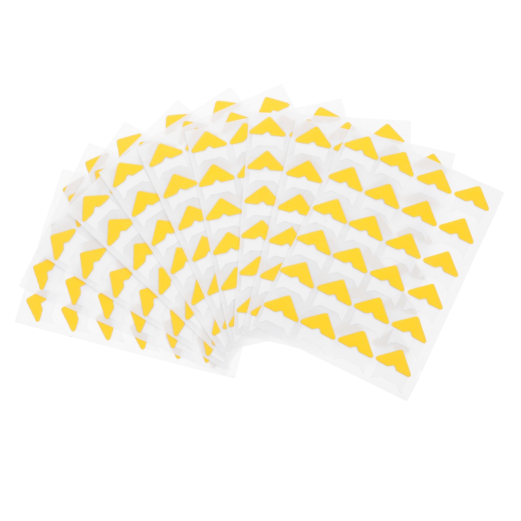 ARTIBETTER Retro Gold Stamping Corner Stickers 10 Sheets Photo Corners for Scrapbooking Self Adhesive Adhesive DIY Scrapbook Supplies for Albums