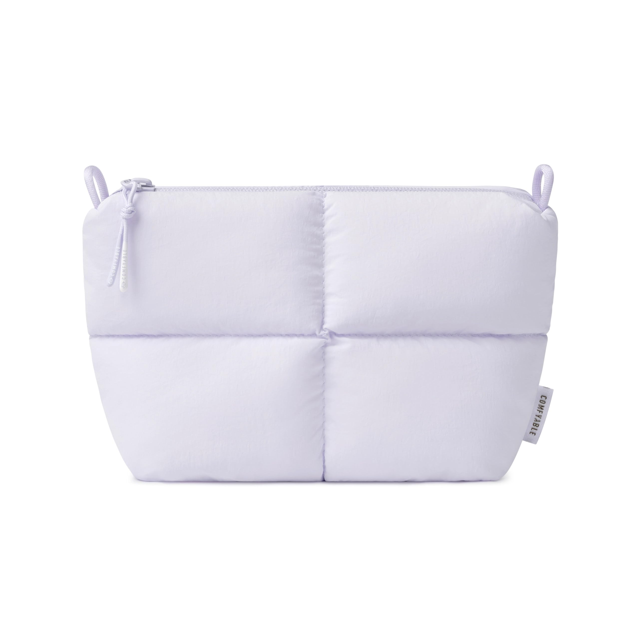 Comfyable Puffy Étui de voyage pour appareils électroniques, jolie pochette technique pour homme et femme, sac de rangement pour câbles, chargeur, téléphone, banque d'alimentation, cordon, pochette