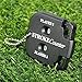 Pxiryanlow Black Golf Stroke Shot Putt Score Counter Golf Accessories, Two Digits Scoring Keeper with Key Chain Golf Training Aids Sports and Outdoors