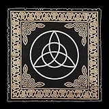 Diese Fantasy Altar-Decke mit keltischen Verzierungen darf bei keiner zeremoniellen Handlung fehlen!