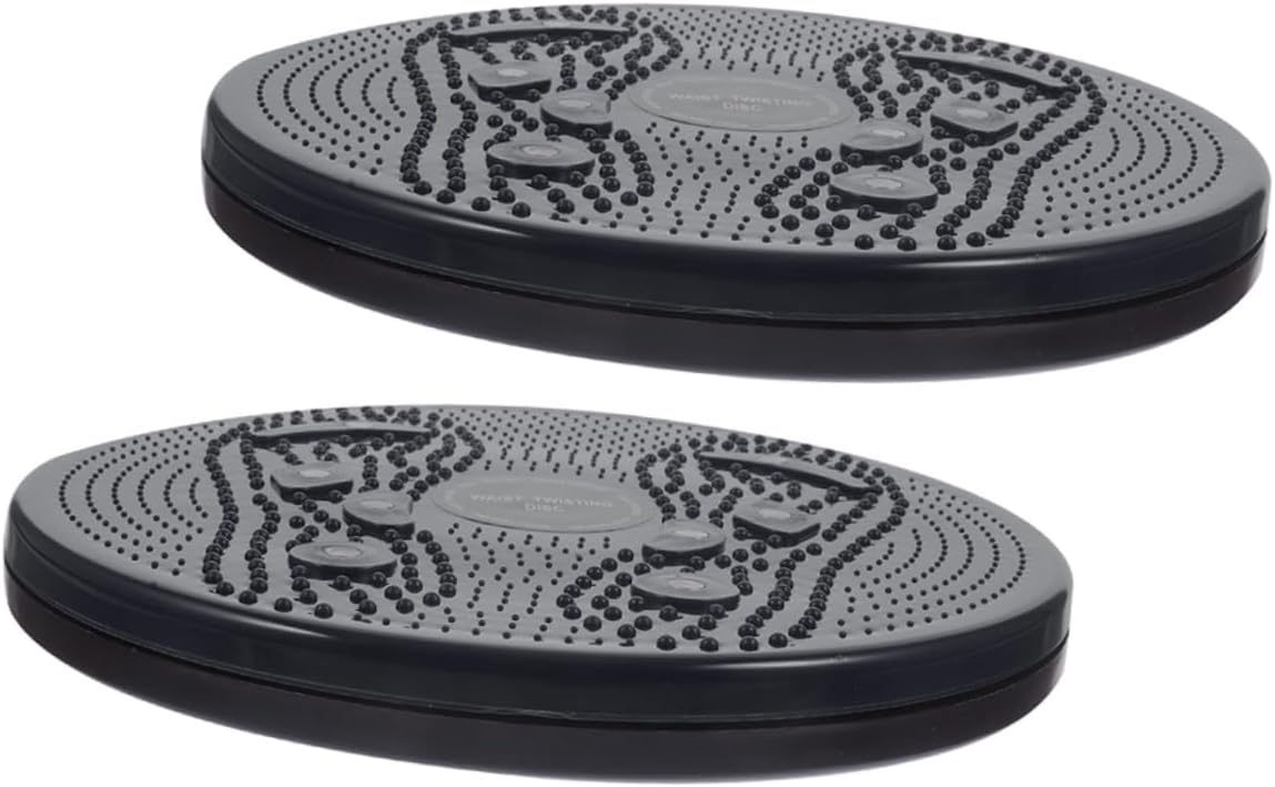 SUPVOX 2pcs Twist Waist Disc for Abdominal Muscle Exercise Portable Twisting Waist Trainer for Core Workout Home Fitness Equipment for All Ages