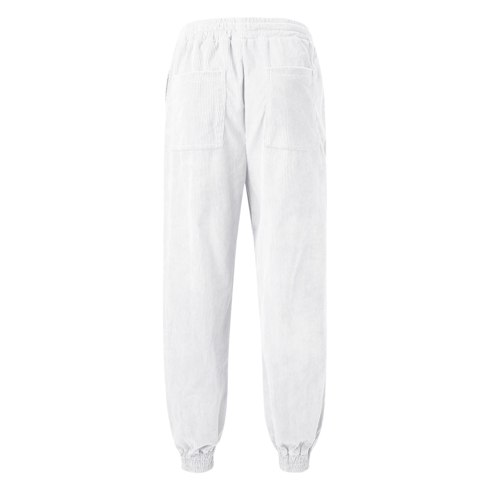 Coulisse Paracadute Velluto A Coste Cinch Fondo Pantaloni Baggy Y2K Pantaloni Cargo Sudori Uomini Uscire Pantaloni Da Lavoro Uomo Casual Solido Pantaloni Da Allenamento Delicati Per La Pelle Allentato
