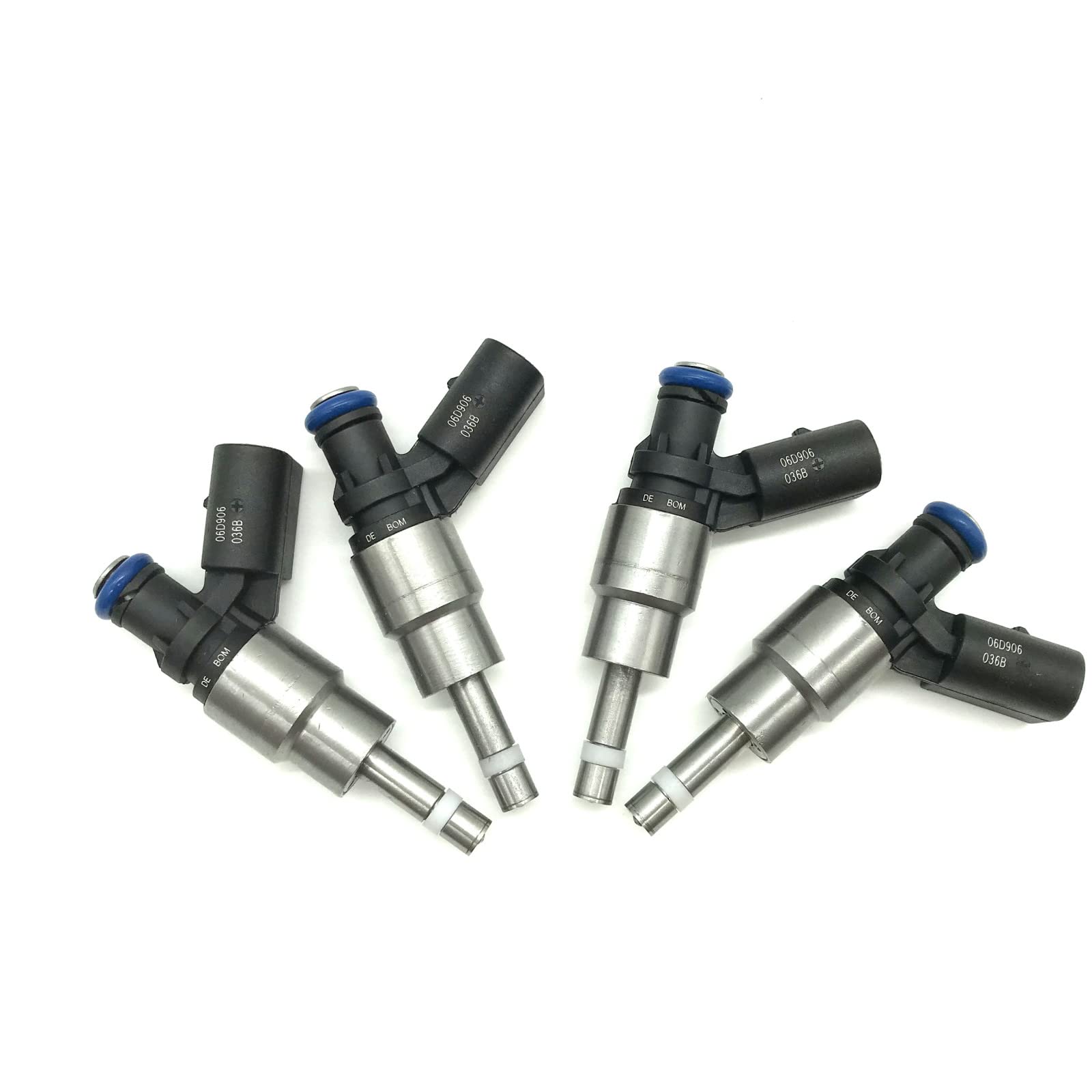 Conjunto de 1 4 PCS Inyector de combustible OEM 06D906036B 0261500011 06D906036D Para Audi A4 8E 8E5 B6 S4 Para Avant Quattro 2001-2005 2.0 FSI
