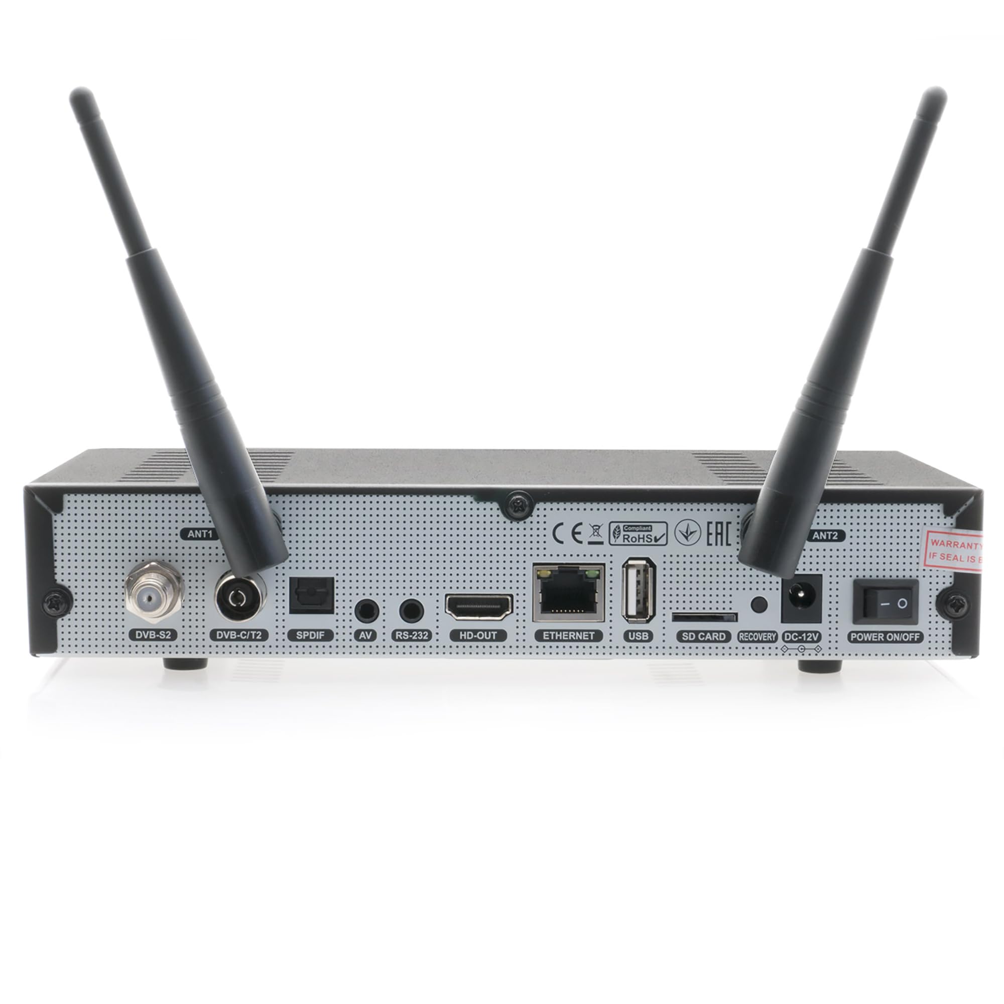 Octagon SF8008 V3 (Version 3) UHD 4K Supreme Combo Receiver, Sat- Kabel- & DVB-T2 Receiver, E2 Linux & Define OS, mit PVR Aufnahmefunktion, M.2 M Key, Gigabit LAN, Kartenleser, Sat to IP, WiFi WLAN