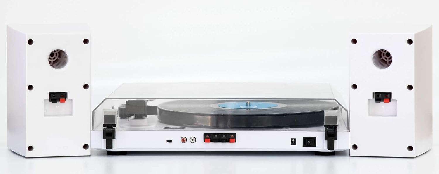 Gpo piccadilly matte white turntable Clearance