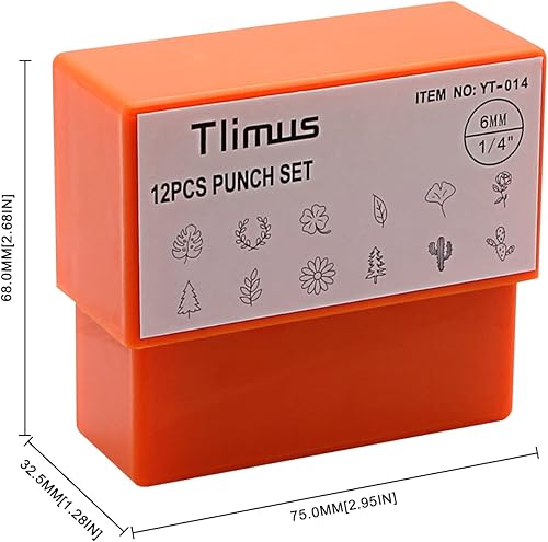 Vista 42 de Tlimus Kit de estampado de metal con temática de ángel, 12 unidades, 0.236 in (1/4 pulgadas), kit de sellos de metal para manualidades, accesorios