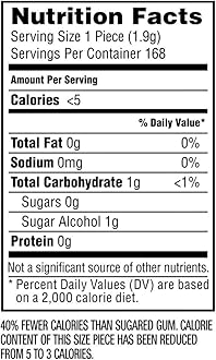 ORBIT Bubblemint Chewing Gum Sugar Free, 12 Packs of 14-Pieces (168 Total Pieces) Gum Packs Bulk