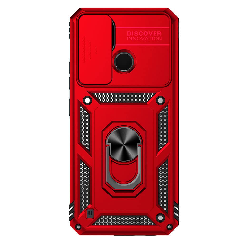SEEKO Cover per Realme C11 (2021), Scorrevole [Protezione Fotocamera