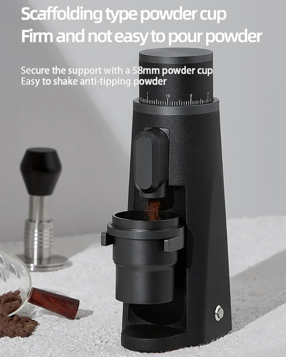 Amazon | 業務用電動コーヒーグラインダー、コーヒー豆粉砕機、自動