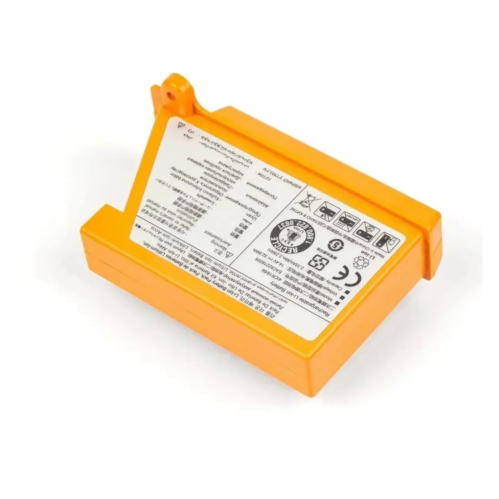 Robot Aspirapolvere Batteria Da 14,4 V, Compatibile Con LG, VR6270LVB VR6270LVMB VR63455LV VR6370LVM VR64604LV(3000mAh)