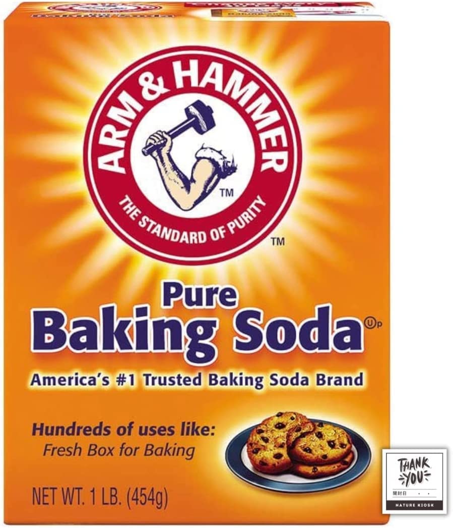 アーム＆ハンマー ベーキングソーダ 重曹 453g ARM & HAMMER Baking Soda Box 453g ネイチャーキオスク開封日ラベル付