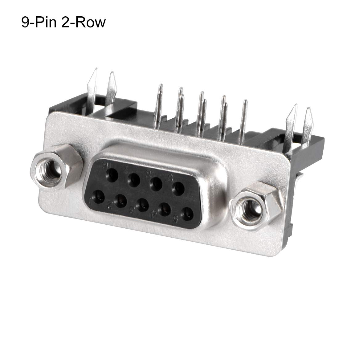 Sourcing Map Connettore Femmina D-Sub 9 Pin VGA Adattatore Blu, Confezione Da 3 Pezzi