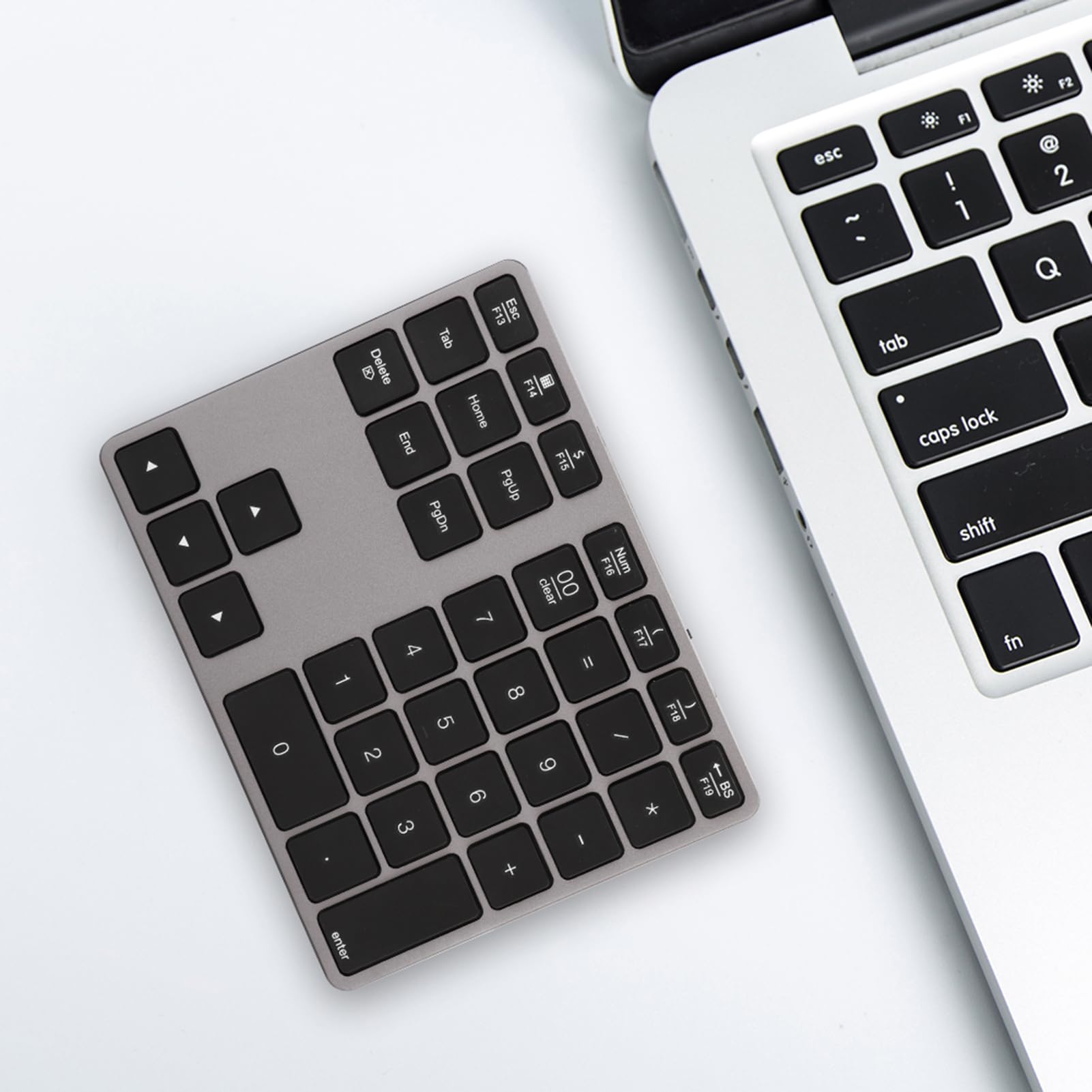 Tastierino Numerico Wireless BT308 - Bluetooth 5.0, Ricaricabile, Per Laptop