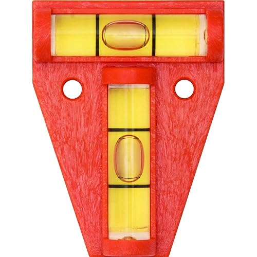 Johnson Level & Tool 125 Cross Check Level, Orange, 1 Level