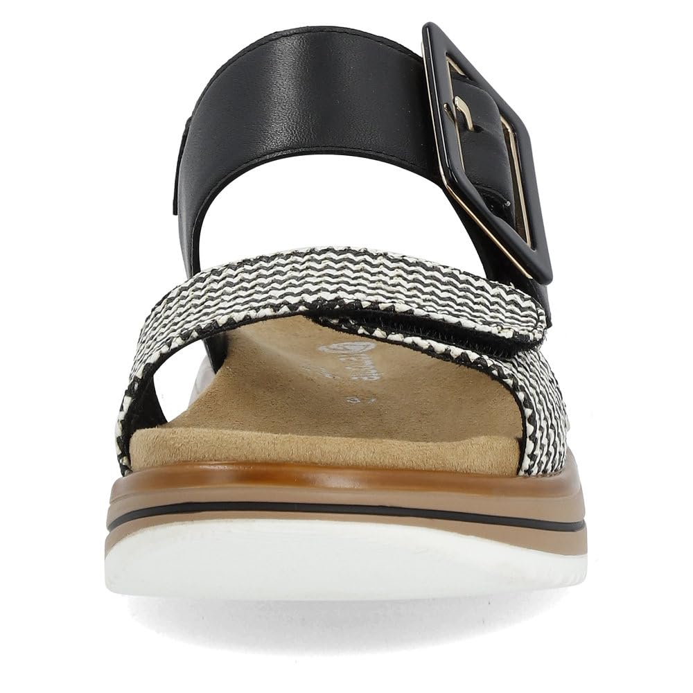Remonte Damen Riemchensandalen D1J53, Frauen Sandalen,lose Einlage