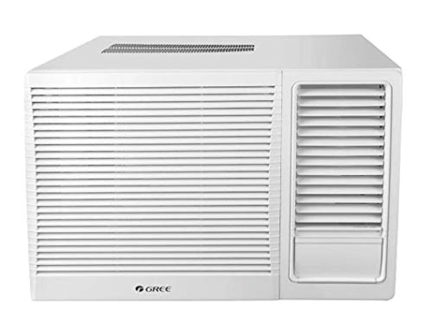 Gree Window Air Conditioner 1.5 Ton With Rotary Compressor - White - Quies-R18C3,10 Years Warranty.