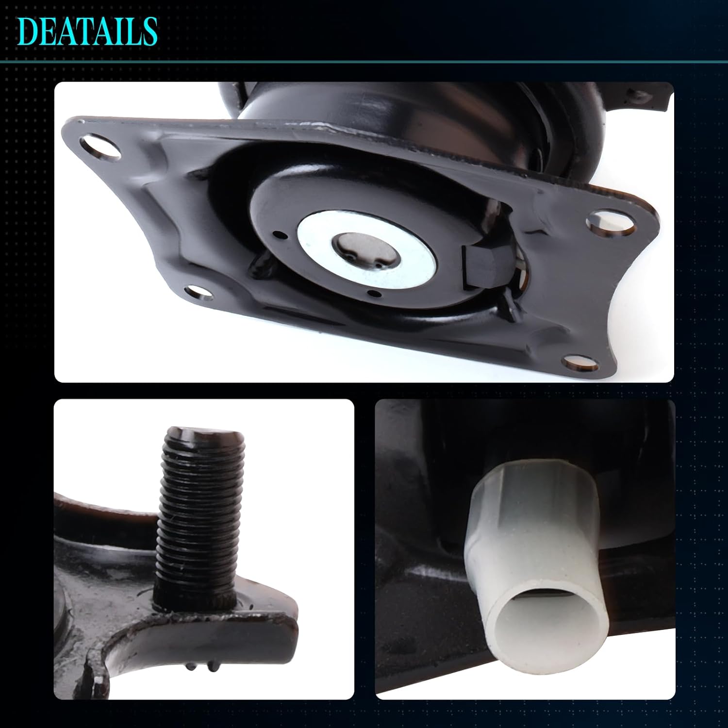 Set of 2 Engine Motor Mount Compatible with Pilot 2016-2022,Passport 2019-2023,Ridgeline 2017-2023 & MDX 2014-2020,V6 3.5L,Replacement for A45002 A45003 50830TZ5A02 50810TZ5A03